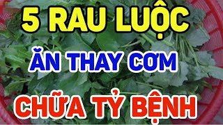 BÁC SĨ MÁCH 5 RAU LUỘC ĂN THAY CƠM BỔ HƠN SÚP YẾN [upl. by Adnah]