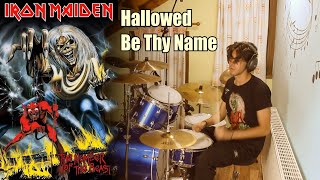 Hallowed Be Thy Name  Iron Maiden  Drum Cover [upl. by Mazel146]