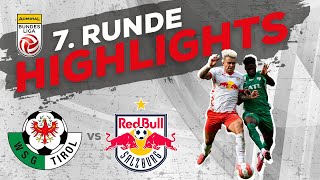 WSG Tirol  FC Red Bull Salzburg 7 Runde ADMIRAL Bundesliga 202425 [upl. by Margaretta]