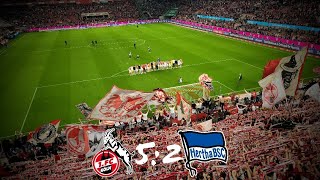 Köln  Hertha BSC 52 120523 Stimmung Ultras Köln [upl. by Fabrianna]