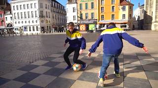 FRÈRE amp SŒUR Le duo Freestyle Football [upl. by Yankee]