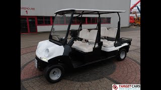 778903 MELEX ELECTRIC GOLF CART 4PERSON WSTREET APPROVAL L7ECP 062017 WHITE 2876KM [upl. by Shiau]