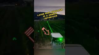 laser bird repeller is a genius invention invention mechnism knowledge [upl. by Itirahc]