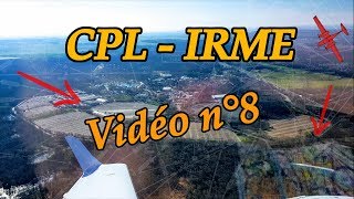 CPLIRME8 Vol n°20  Nav CPL vers Coulommiers  VFR  DA42  ATC [upl. by Eslud]