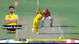 Suresh Raina best sixes  Eagle cricket  MrIPL [upl. by Uol]