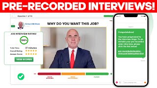 PRERECORDED VIDEO INTERVIEWS How to PASS an ONDEMAND VIDEO INTERVIEW [upl. by Iow]