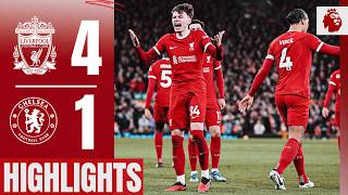 Brilliant Reds Score Four Liverpool 41 Chelsea  HIGHLIGHTS [upl. by Treblihp]