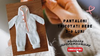 Pantaloni Tricotati Bebe 36 Luni [upl. by Yve]