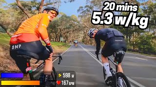 Tactical Showdown for 1st Place  UCI Gran Fondo Australia [upl. by Vern]