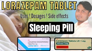 Lorazepam  Lorazepam tablets ip 2mg in hindi  Ativan 1mg2mg tablet uses in hindi  Lopez md 2 tab [upl. by Amal]