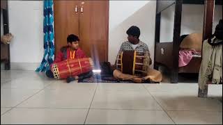 Daksh Boopathy mridangam  delhi  Prashant sai  tavil Chennai  Mridangam tavil jugalbandi [upl. by Sandro]