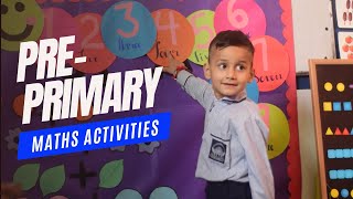 Pre Primary Activities  Nursery Math Activities  School Activities [upl. by Edmead]