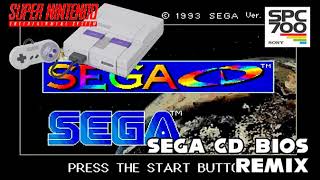 Sega CD Startup USA ver 200 SNES Remix [upl. by Antonie]