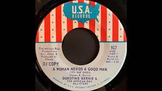 Dorothie Berrie amp The African All Stars  A Woman Needs A Good Man USA [upl. by Alrad]