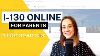 I130 ONLINE GUIDE PETITION FOR PARENTS [upl. by Enialb]