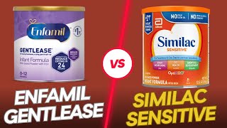 Enfamil Gentlease vs Similac Sensitive What is the Difference  Moms Reviews Ingredients Price [upl. by Econah]