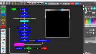 Generate Multiplication Table demo using FlowLogic 6 [upl. by Esyak]