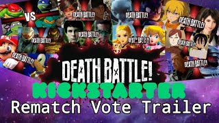 Death Battle Kickstarter Rematch Vote Trailer [upl. by Aennyl]