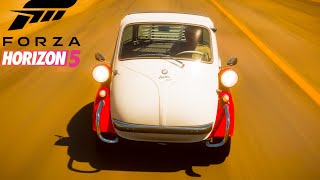 Forza Horizon 5  BMW ISETTA 300 EXPORT 1957  MAX TOP SPEED  Review [upl. by Wind]