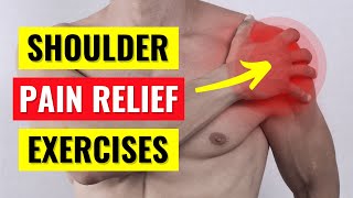 Shoulder Pain Relief Exercises in 5 min [upl. by Clim]