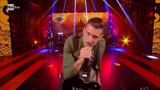 Francesco Gabbani  Occidentalis Karma  Amen  Che tempo che fa 14052017 [upl. by Nosniv]