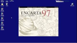 OLD PC Microsoft Enciclopedia Encarta 1997  Intro [upl. by Eusadnilem]