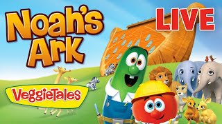 247 LIVE 🔴 VeggieTales 🦁 Noahs Ark 🐰 Cartoons for Kids [upl. by Sal]