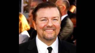 Ricky Gervais Golden Globes  Hollywood Hates The Truth [upl. by Eadrahc]