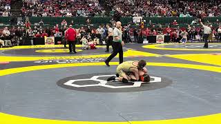 D1SF 106lbs Ayden Dodd Perrysburg vs Mason Bauer Ashland [upl. by Celina]