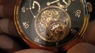 Calvaneo 1583 VERSAILLES GOLD Movimento automatico CW5000 [upl. by Yrellav]