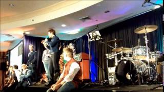 DCcon 2014  Misha Collins TSA America questions no footage of shorts lower the volume [upl. by Anirat]