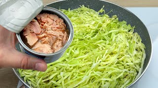 Hast du Kohl und Thunfischkonserven zu Hause 😋 2 Schnell einfach und sehr lecker Rezepte  159 [upl. by Ecnahc]