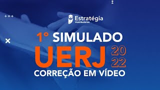 Correção do 1º Simulado UERJ [upl. by Eemyaj]