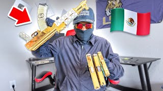 My Cartel Gold Gun Collection 🇲🇽 [upl. by Erkan]