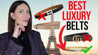 BEST DESIGNER BELTS TO BUY IN 2024  QUIET LUXURY AND NO LOGO BELTS  what to buy and avoid [upl. by Noit174]