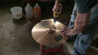 Modifying cymbals like rdavidr [upl. by Kenney769]