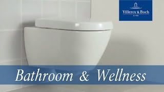 How to install  WC with SupraFix  Villeroy amp Boch [upl. by Zelde]