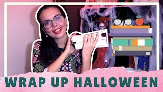 Halloween WRAP UP  ¿qué leí en Halloween 🎃 [upl. by Acnairb]