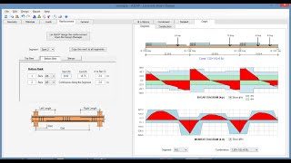 Beam Stirrups Design Example Using ASDIP CONCRETE [upl. by Tenner664]