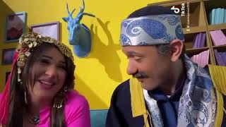 Watch Yasmin Abdel Aziz amp Karim Mahmoud Abdel Aziz Perform Comic Raya Wa Sakina Scene [upl. by Cassandry]