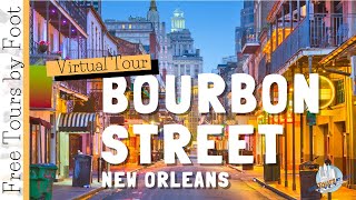 New Orleans Walking Tour  Bourbon Street [upl. by Norbel408]