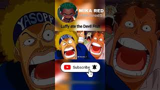 Luffy ate the Devil Fruit FullHD onepiece [upl. by Metzger]