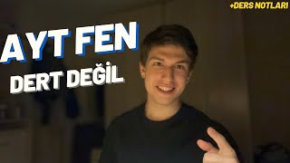 AYT FEN ARTIK ÇOK KOLAY  Kapsamlı Fizik  Kimya  Biyoloji Rehberi [upl. by Nairadas]