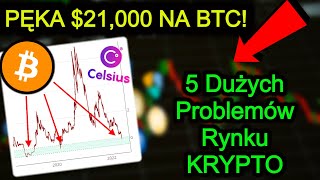 Bitcoin Leci Na 21000 🔴 Dlaczego Kryptowaluty Spadają📉 Co Oznaczają Problemy CELSIUS Dla Rynku [upl. by Spaulding]