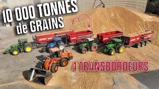 😱😈 10 000T de grains à TRANSPORTER et à mettre en BOUDINS  🌾 [upl. by Gnahc118]