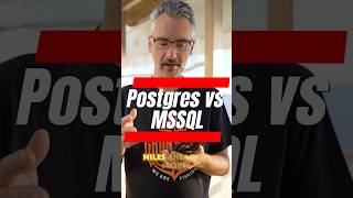 Postgres vs MSSQL [upl. by Rialc]