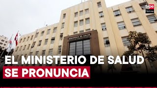 Minsa informa sobre la atención de servicios de salud durante la semana del APEC 2024 [upl. by Bush]