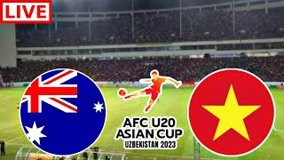 Australia U20 vs Vietnam U20 Live  AFC U20 Championships 2023  Pes 21 Gameplay [upl. by Small]