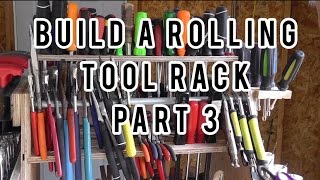 Build A Rolling Tool Rack Part 3 [upl. by Hedve805]