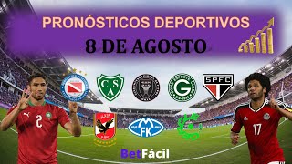 ✅⚽ PRONOSTICOS DEPORTIVOS JUEVES 8 DE AGOSTO  OLIMPIADAS  APUESTAS BETFACIL [upl. by Connett]